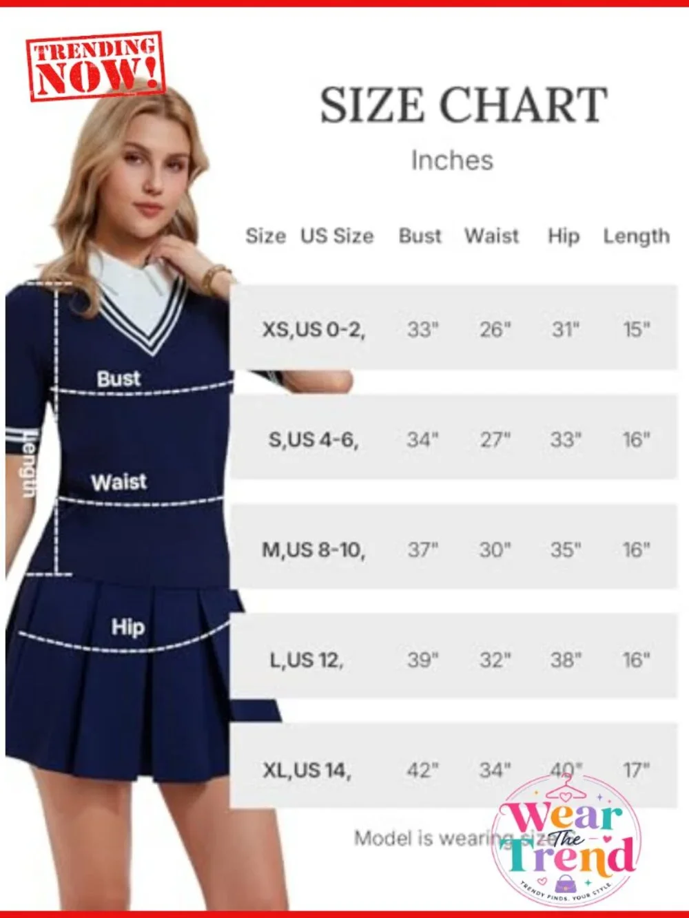 Women's 2 Piece Golf Outfit Set V-Neck Polo Shirt & Pleated Skort Pockets